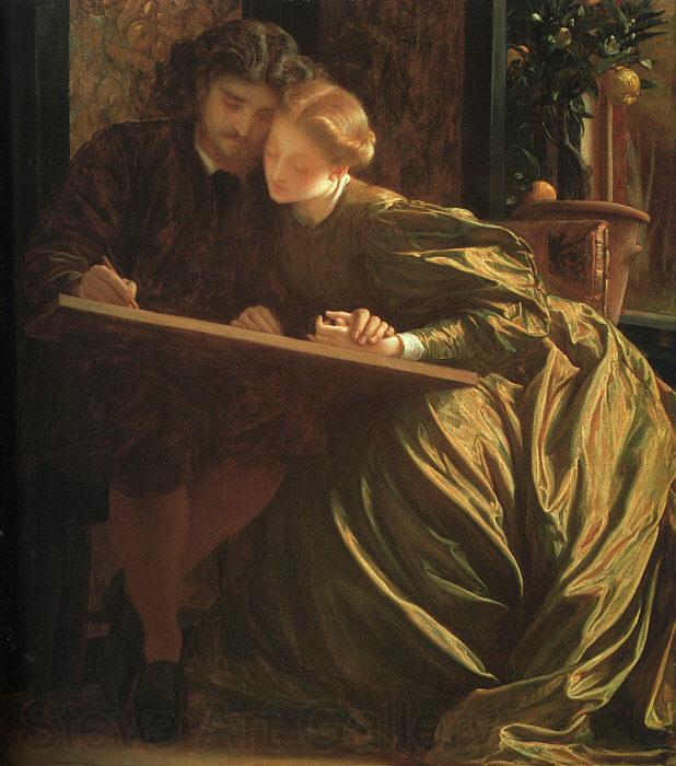 Lord Frederic Leighton The Painter's Honeymoon Spain oil painting art
